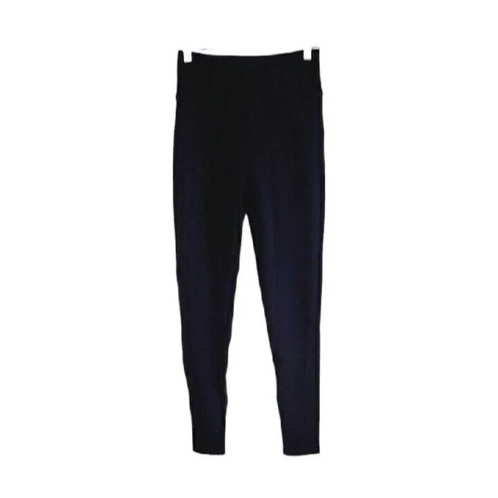 Assets by Spanx Women Size Medium Black Pants Leggings Pleated